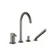 DORNBRACHT-Wannen-Vierlochbatterie-fuer-Wannenrand-bzw-Fliesenrandmontage-VAIA-27632809-Dark-Platinum-gebuerstet-27632809-99 gallery number 1